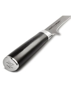 Samura Samura MO-V Boning Knife | 6.5 Inch Blade | G-10 Handle with Stainless Steel Bolster | Single-Layer Molybdenum-Vanadium Steel | Precision Cutting | Corrosion Resistant  - Image 4