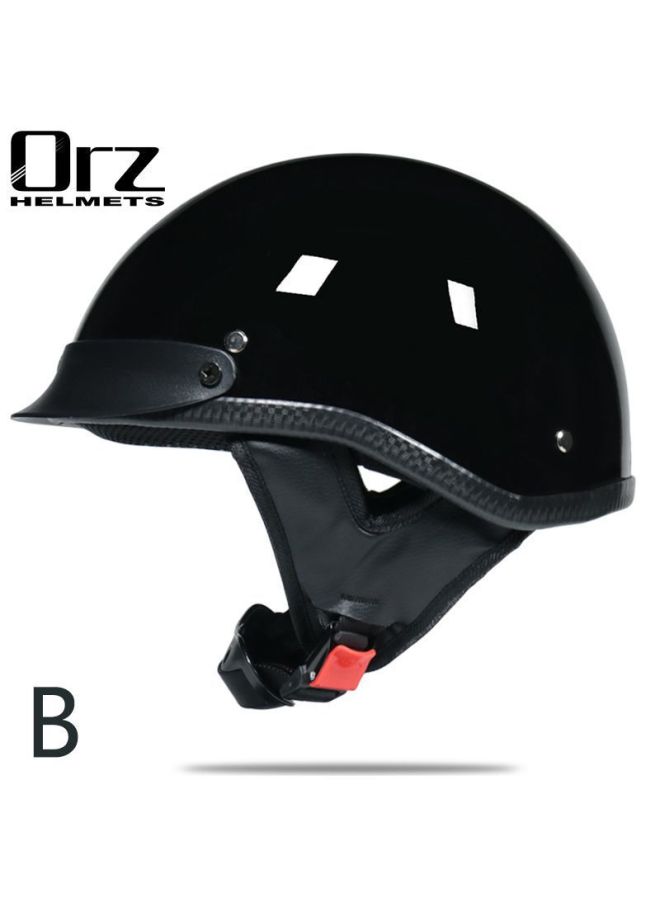 Bright Black type B Electric Vehicle Helmet/non-motorcycle Helmet/metmet/half Helmet/dot Certification