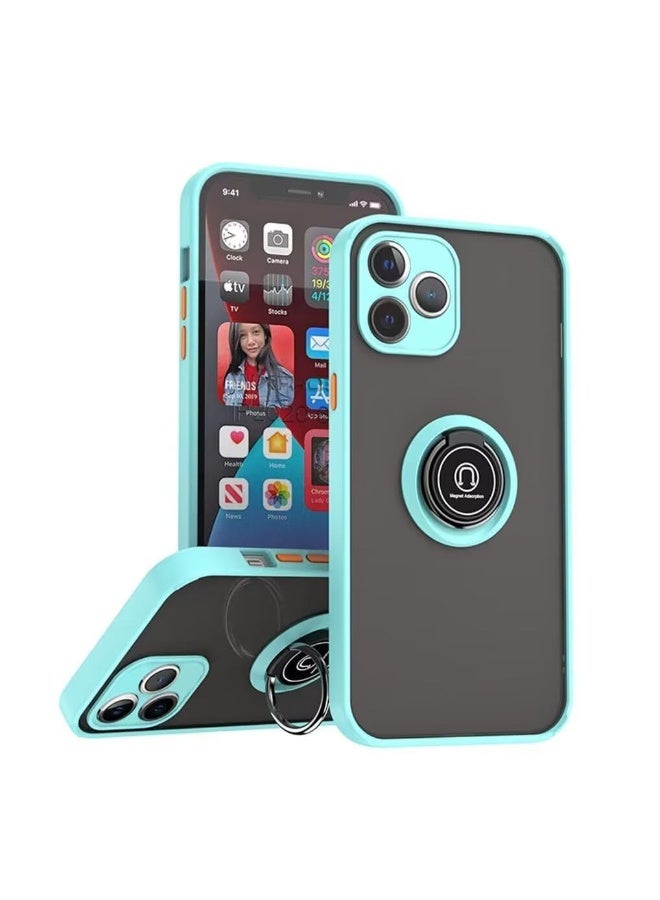 iPhone 15 Pro Max Case with Integrated Ring Holder