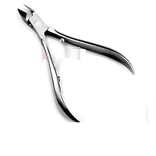 deziine DEZIINE Nail Cuticle Pusher SpoonClipper Set2pcs Beauty Professional Steel Manicure Pedicure Trimmer Remover Nipper ScissorNail Tools  - Image 4