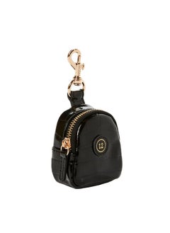 TWELVElittle TWELVElittle Pacifier Charm/Air Pod Case - Black Croc  - Image 1