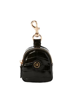 TWELVElittle TWELVElittle Pacifier Charm/Air Pod Case - Black Croc  - Image 2