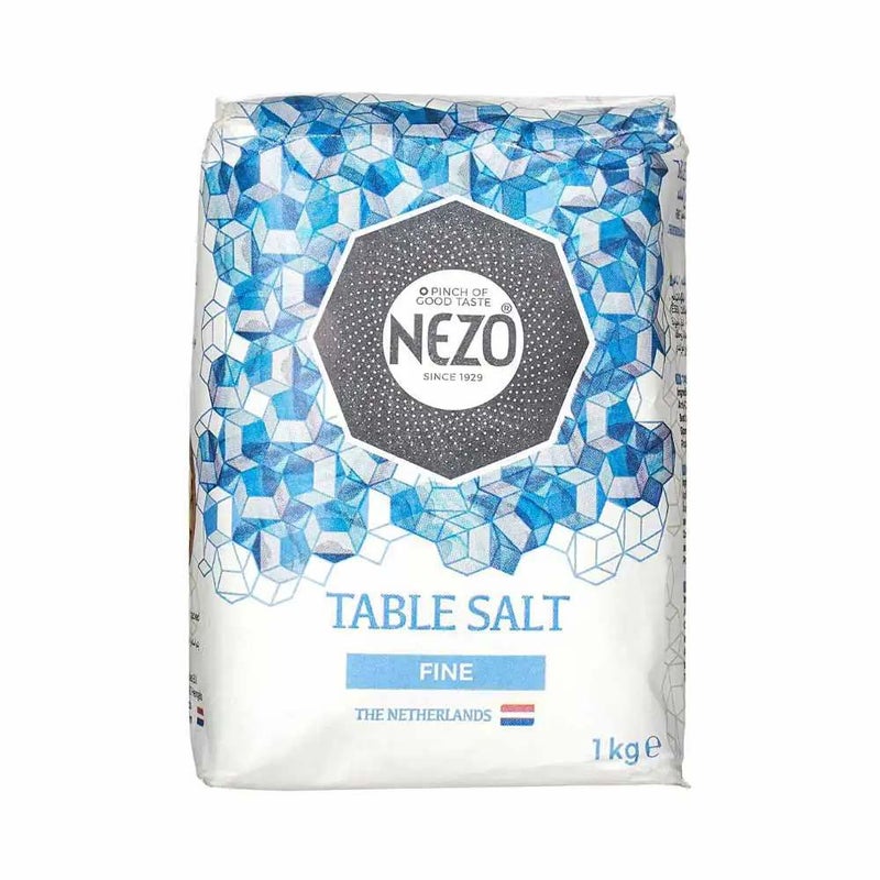 Nezo ملح الطاولة الناعم نيزو، 1 كجم - Image 1