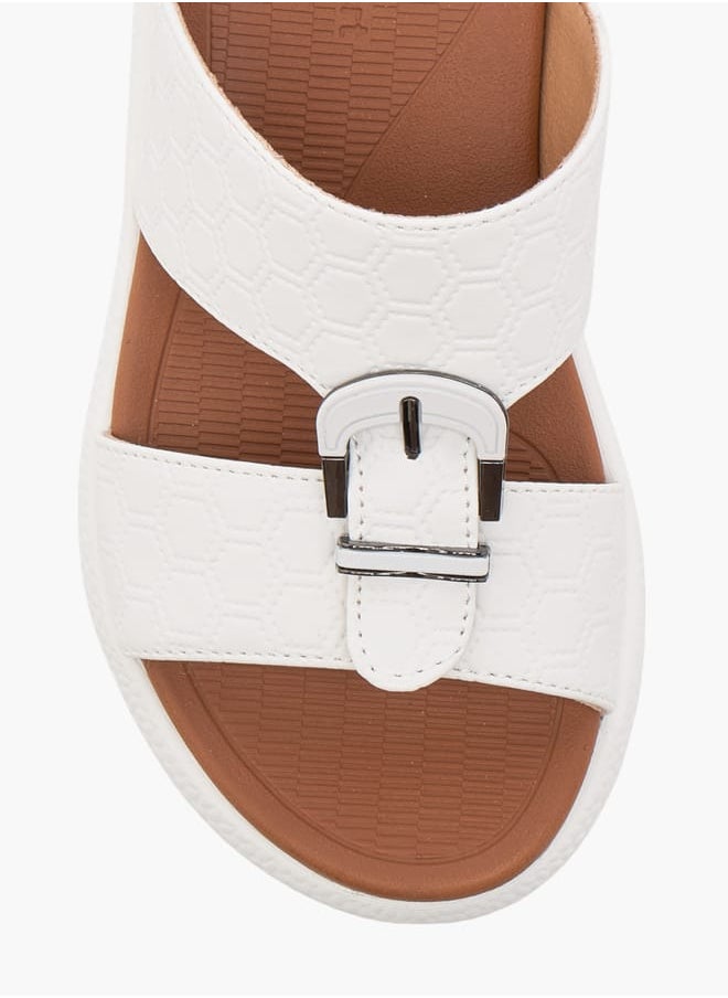 Le Confort Boys Textured Slip-On Arabic Sandal  - Image 3