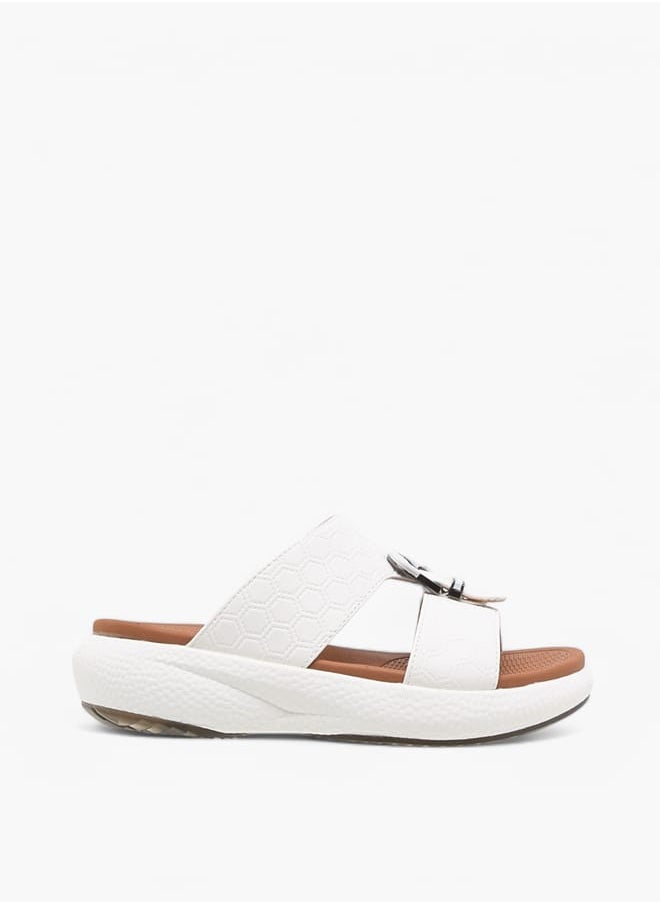 Le Confort Boys Textured Slip-On Arabic Sandal  - Image 2