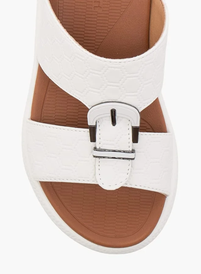 Le Confort Boys Textured Slip-On Arabic Sandal