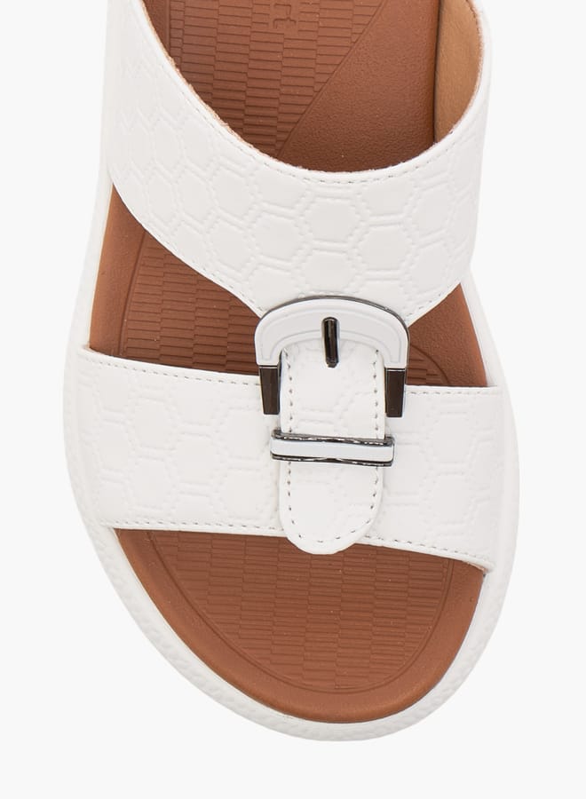 Le Confort Boys Textured Slip-On Arabic Sandal Ramadan Collection - Image 3