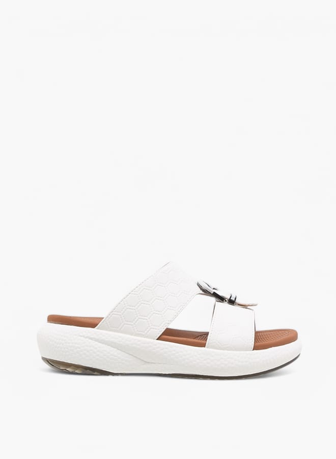 Le Confort Boys Textured Slip-On Arabic Sandal Ramadan Collection - Image 1