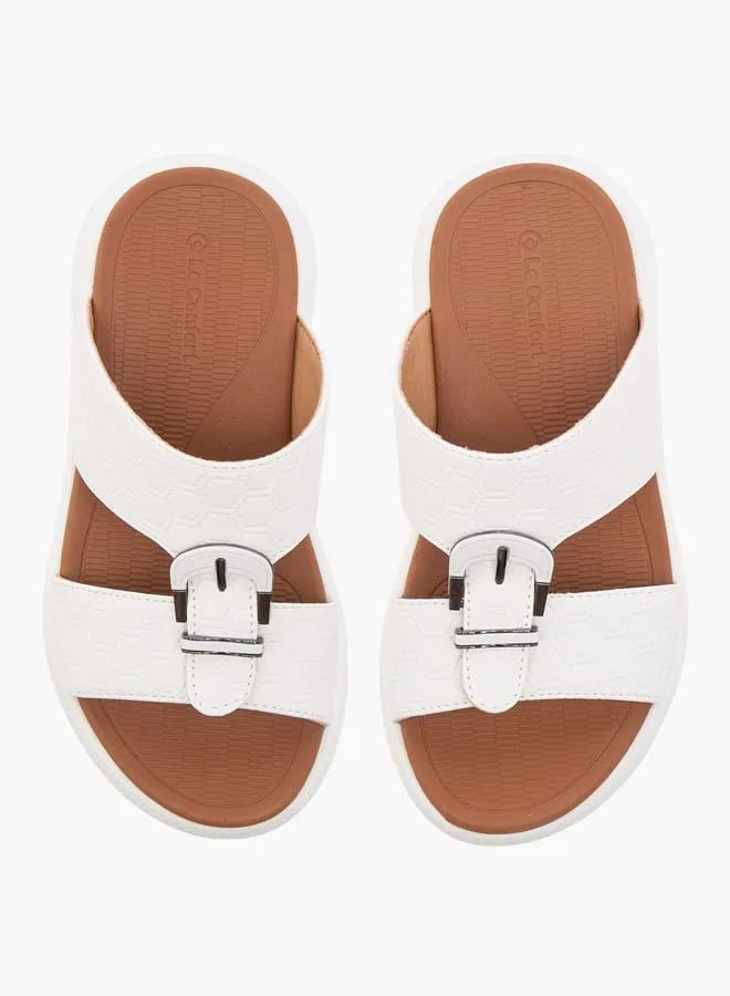 Le Confort Boys Textured Slip-On Arabic Sandal