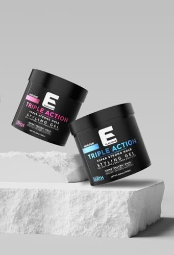 E Elegance Venus Fragrance Triple Action Hair Gel for Men And Women - Super Strong Hold, Extreme Volume, And Long Lasting Shine - Flake Free And Refreshing Fragrance - All Hair Types, 16.9 oz - Image 3