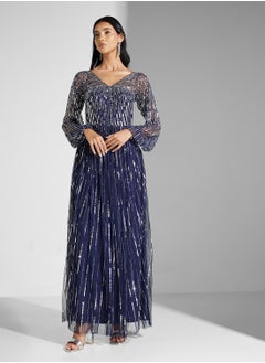 Amelia Rose Embellished Dress  - Image 4