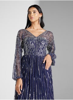 Amelia Rose Embellished Dress  - Image 3