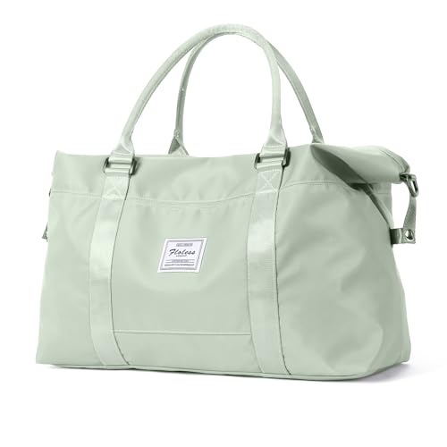 HYC00 Travel Duffel Bag,Sports Tote Gym Bag,Shoulder Weekender Overnight Bag for Women - Image 1
