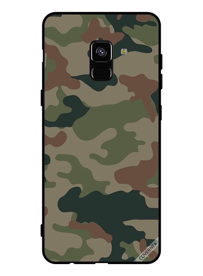 Covernex Protective Case Cover For Samsung Galaxy A8 Plus (2018) & Camouflage Pattern - Image 1