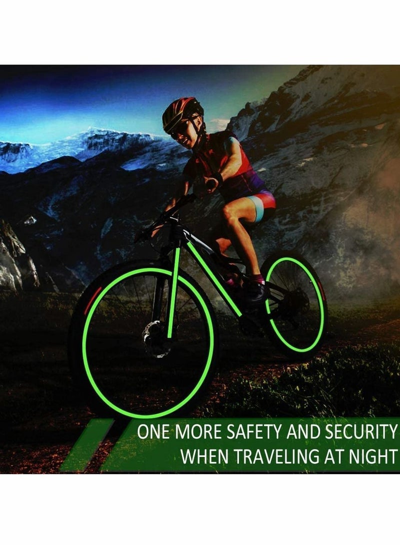 Y&D Luminous Tape, Glow in Dark Tape Waterproof Fluorescent Adhesive Warning for Stairs Stage Supplies Decoration Wall Decorative (Green Light)10m x 10mm 2PCS - Image 3