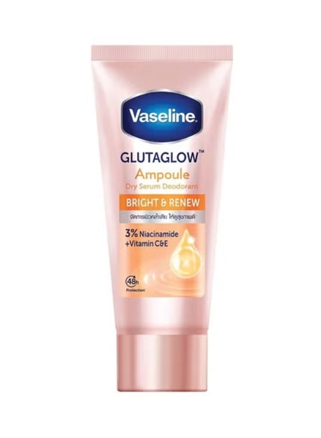 Vaseline Glutaglow Bright & Renew Ampoule Dry Serum Deodorant - 45ml
