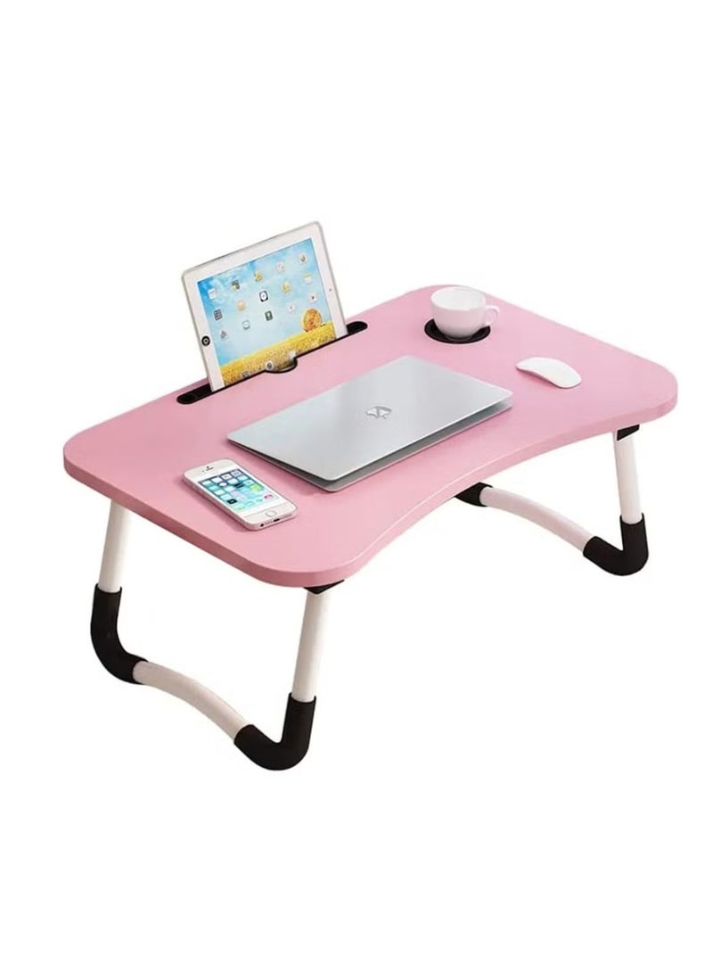 CIVORA Laptop Desk For Bed or Couch, Lap Desk, Working in Bed Desk, Home Office Desks, Breakfast Tray, Desk With Cup Holder, Watching Movies in Bed, Laptop Stand Foldable Legs Desk - Image 3