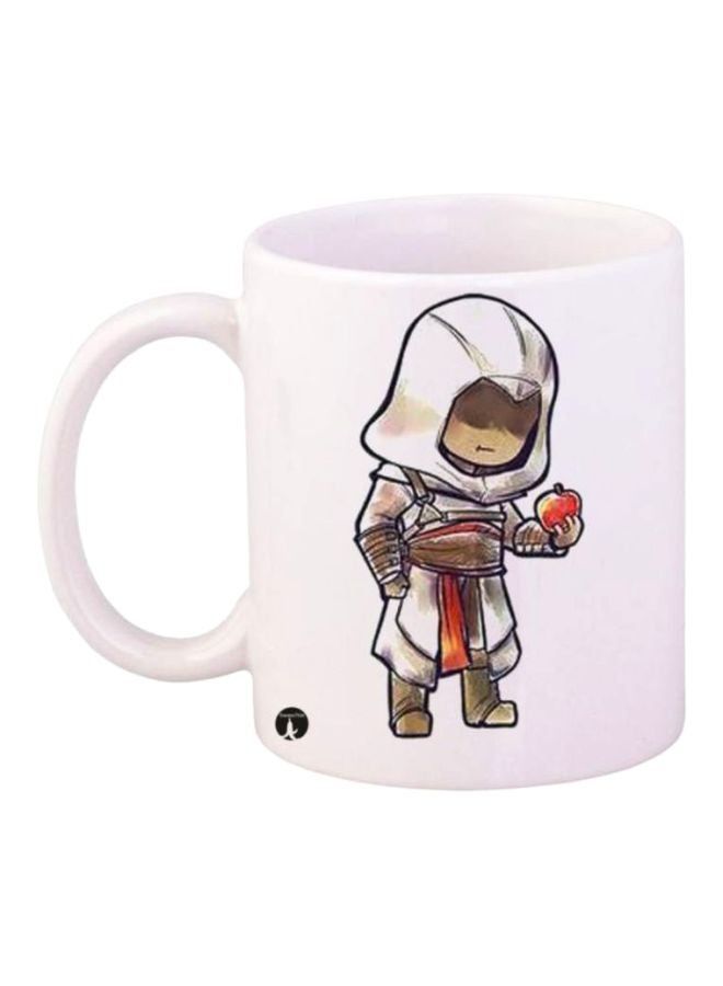 RKN Assassin's Creed Printed Mug White/Brown/Red - Image 2