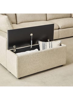 Home Box Signora Console with Storage and Wooden Tray 103 x 48 x 40 cm  - Image 3