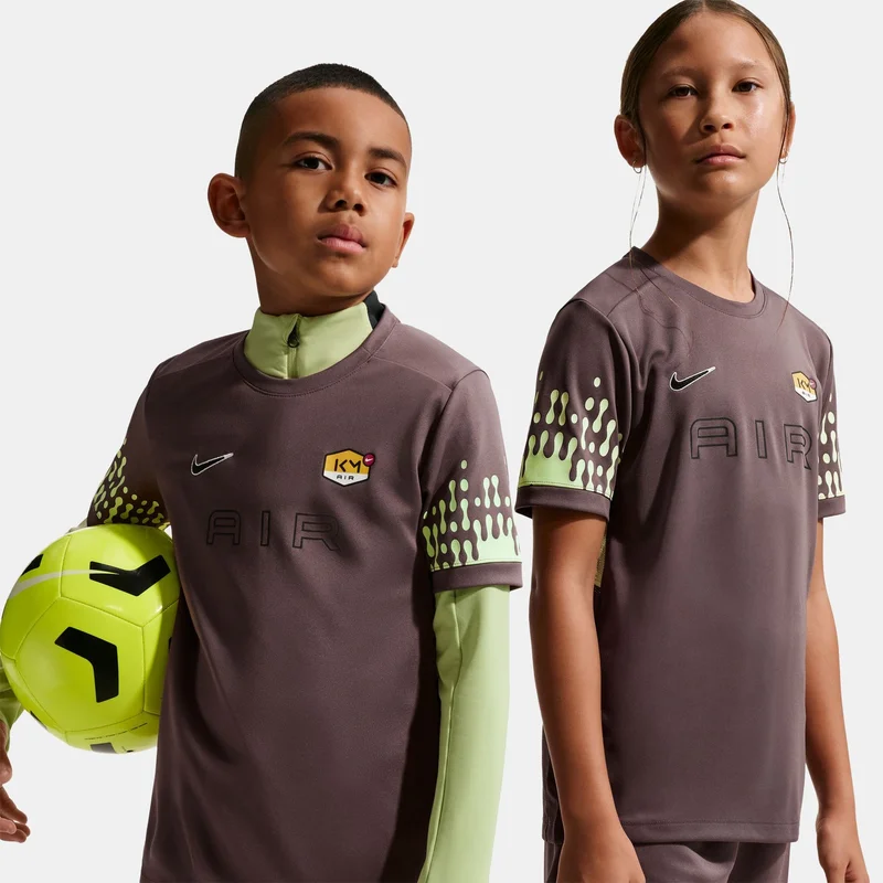 نايكي Kids' Kylian Mbappé Academy Dri-FIT Football Top