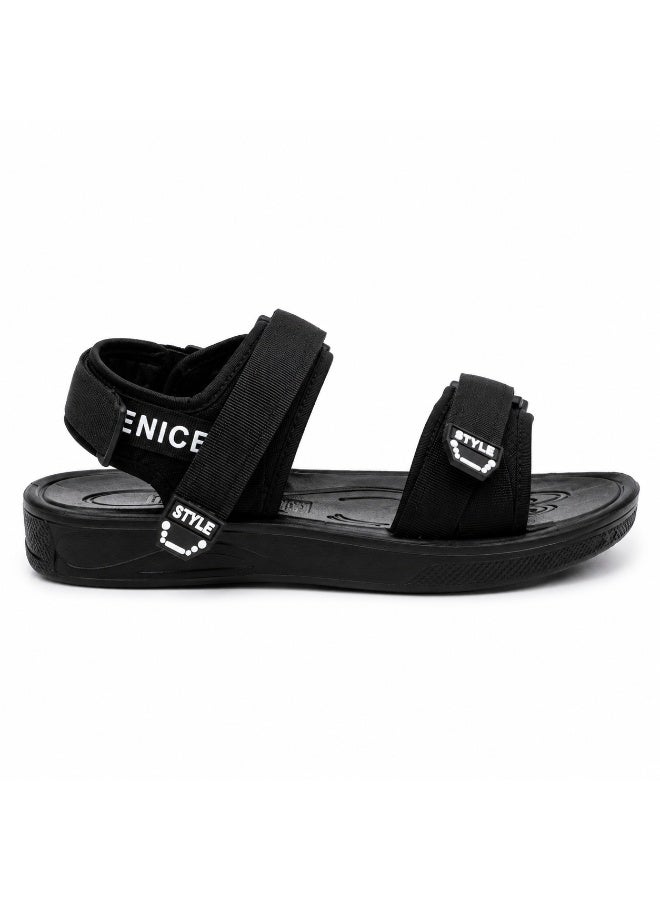Men's Adjustable Casual Sandals - Lightweight Walking Sandals with Hook & Loop Straps- Comfortable Outdoor & Everyday Wear - Image 4