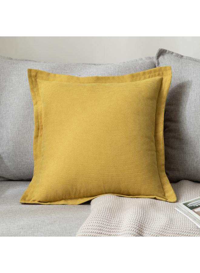 Bluejw Pillow-Silent Style Solid Color Sofa Backrest Corduroy Removable And Washable Sofa Pillow Office Simple Bedside Soft Bag  - Image 1