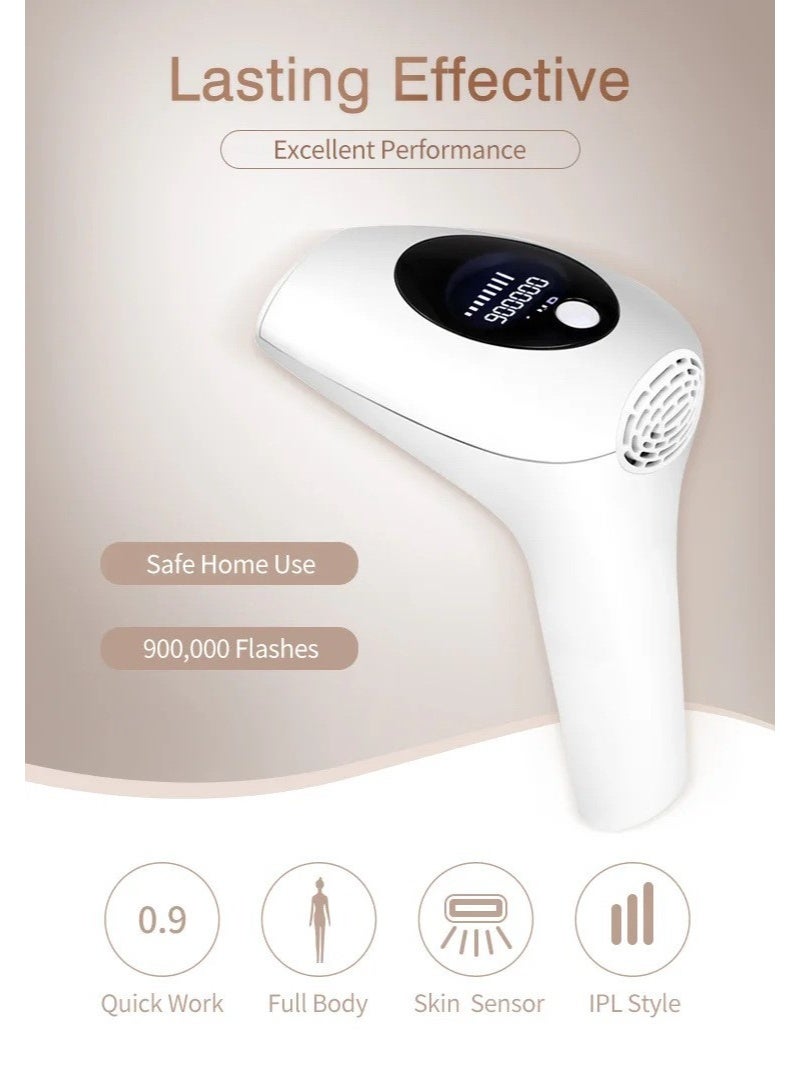 بينغ جنرال جهاز إزالة الشعر IPL المهنية ، 8 مستويات الطاقة ، شاشة LCD - Image 4