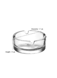 2 Pieces Keyif Mini Ashtray Set 72Mm - Clear - pzsku/Z55A0F26DE53CF7424338Z/45/_/1725607597/3febde54-9eec-4199-b3b5-f1c582432bba