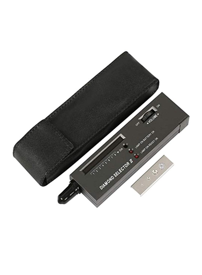 Professional Jeweler Diamond Selector II Tester Black Drill measuring pen battery Model Drill measuring pen - Image 1