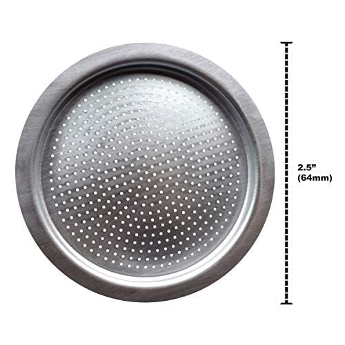 Univen 2.5" (64mm) Espresso Filter and Gasket Seals Compatible with Bialetti 6 Cup Aluminum Espresso Makers - Image 5