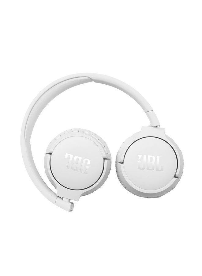 JBL Tune 660NC Wireless On-Ear Active Noise-Cancelling Headphones White - Image 4