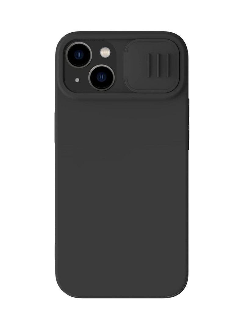 Nillkin CamShield Silky Magnetic Silicone Case For iPhone 14 Plus - Black - Image 1