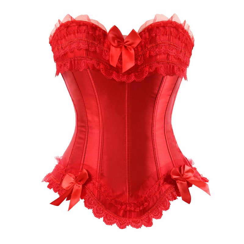 Court-Style Women'S Tummy Control Corset With Side Zipper, Style Shapewear Factory Export Supply - Image 5
