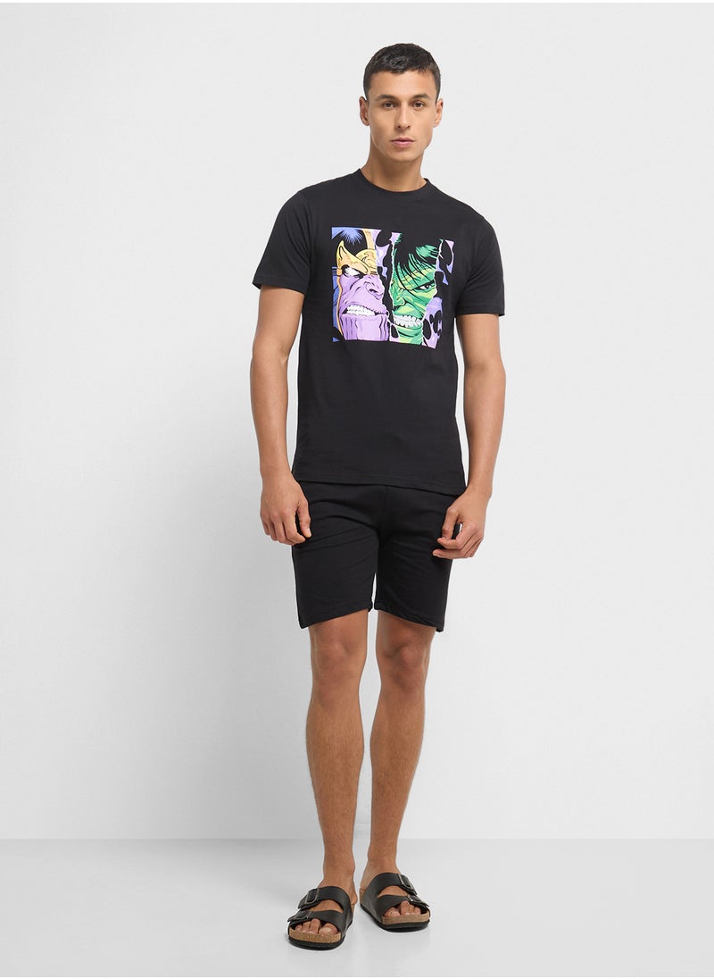 MARVEL - Mens Nightwear Set - Image 1
