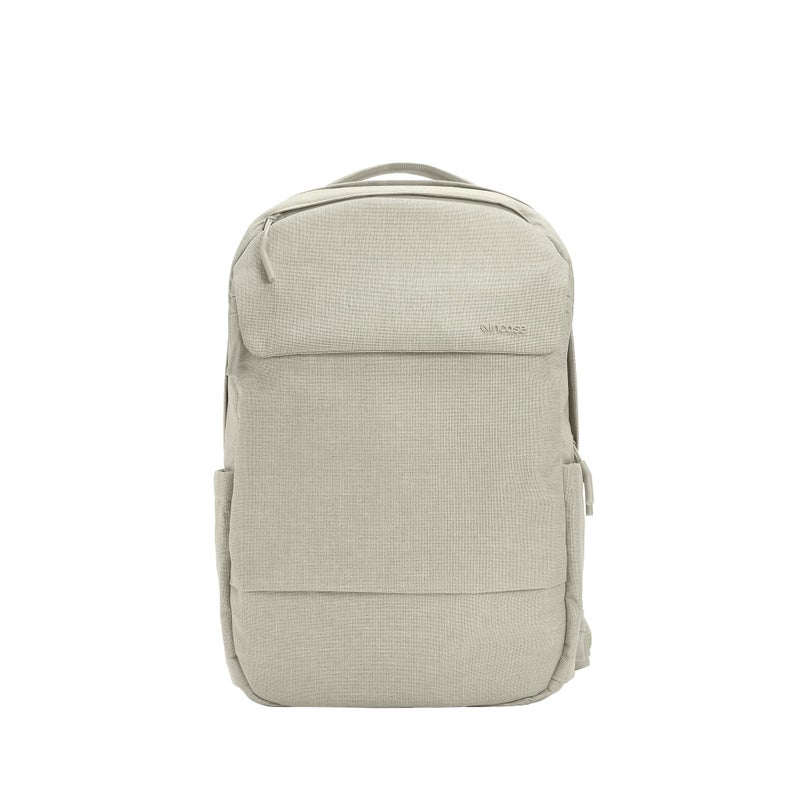 Incase Crosstown Backpack 20L Everyday Laptop Backpack for Work Travel 16 Faux Fur MacBook Sleeve External Front Pocket Water Bottle Pockets Travel Pass Through Limestone - Image 2