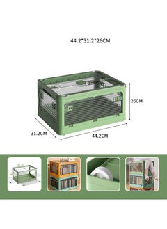 NKX Versatile Foldable Transparent Storage Box for Books and Household Items 44.2 X 26 cm  - Image 1