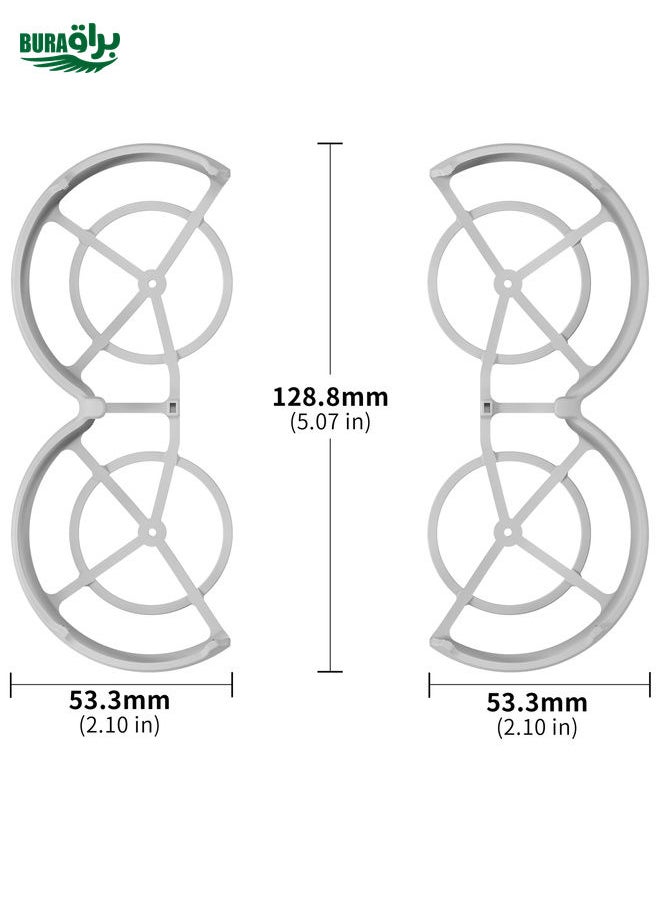 BURAQ - For DJI Neo STARTRC Drone Propeller Protective Guard Anti-collision Ring (Grey) - Image 1