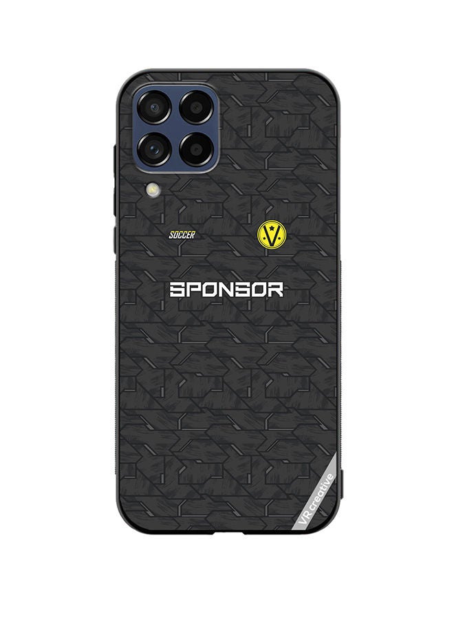 VR CREATIVE Protective Case Cover For Samsung Galaxy M53 Soccer Jersey Design Multicolour - Image 1