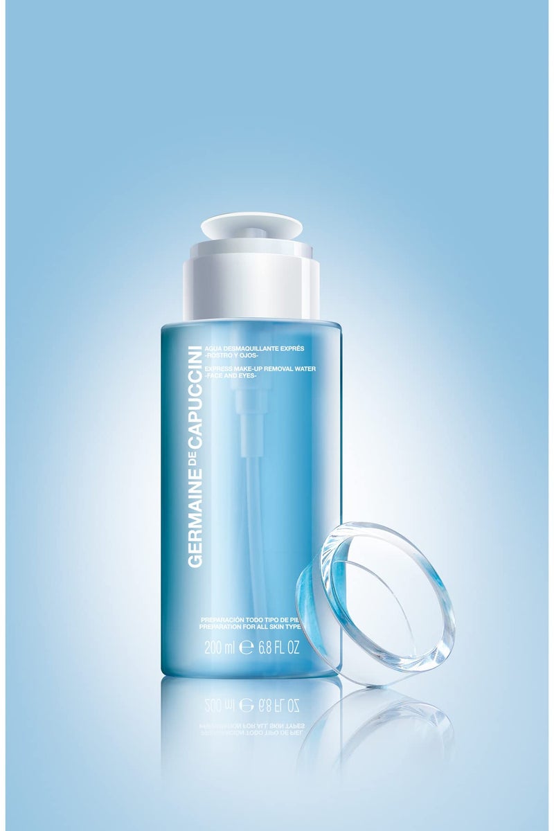 Germaine de Capuccini - Options I Express Make-Up Removal Water - Cleanses, purifies, tones and maintains skin hydration- All skin types - Fragance Free- 6.8 FL OZ - Image 3