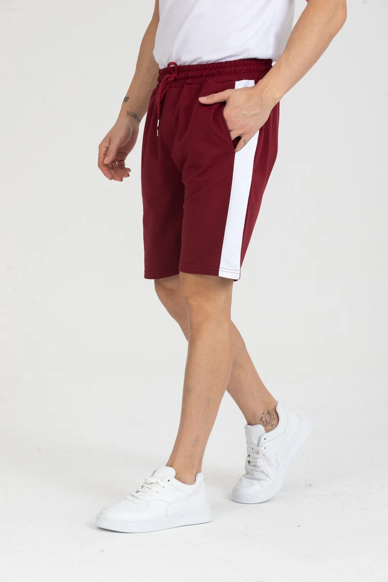 توينتي3 Men's Basic Stripe Detailed Pocket Shorts