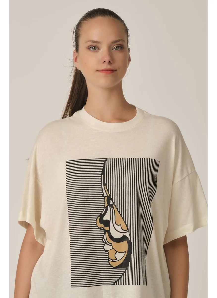 Alexander Gardi Printed T-Shirt (B21-35000)