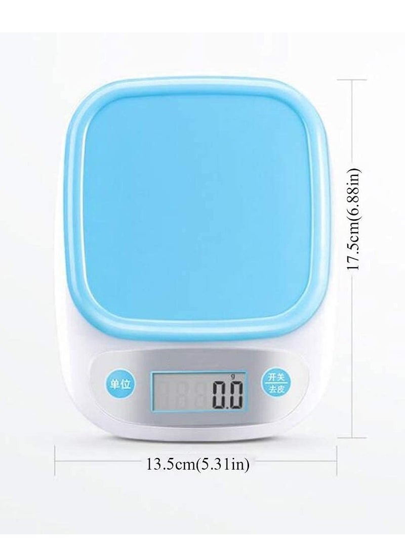 Denx Digital kitchen scale for home use and coffee lovers/V60 with high accuracy and 5000g capacity with smart functions - Image 5