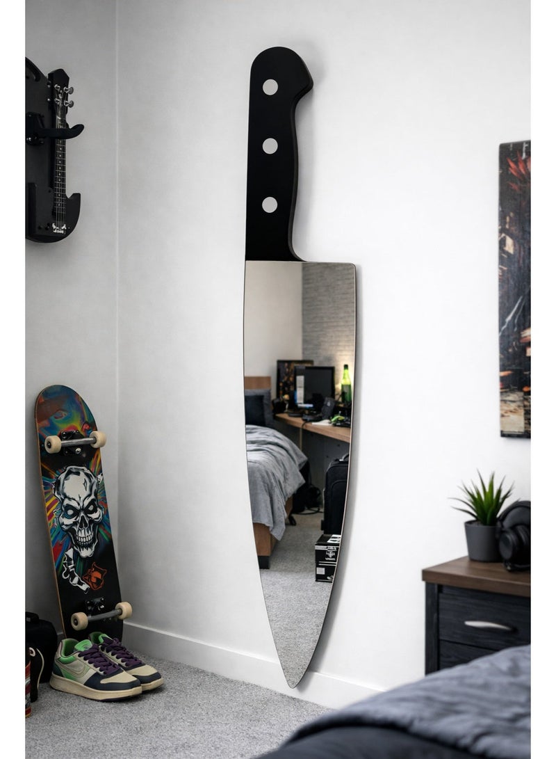 Knife Mirror Full Length For Room Decoration Restaurants & Cafe 200cm x 50cm - Image 2