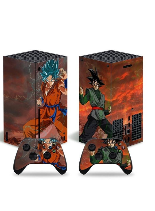 Beauenty XBOX series X console sticker Dragon Ball style sticker