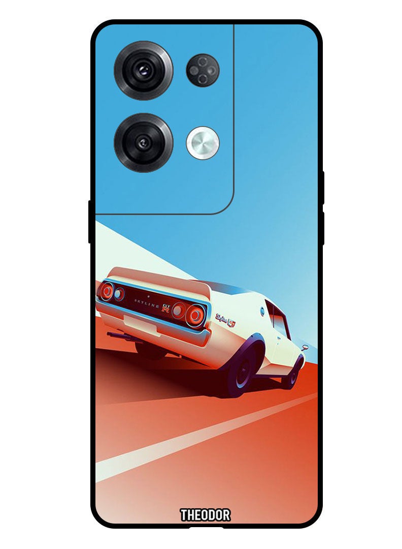 Theodor غطاء حماية لهاتف OPPO RENO 8 PRO 5G نيسان سكايلاين - Image 1