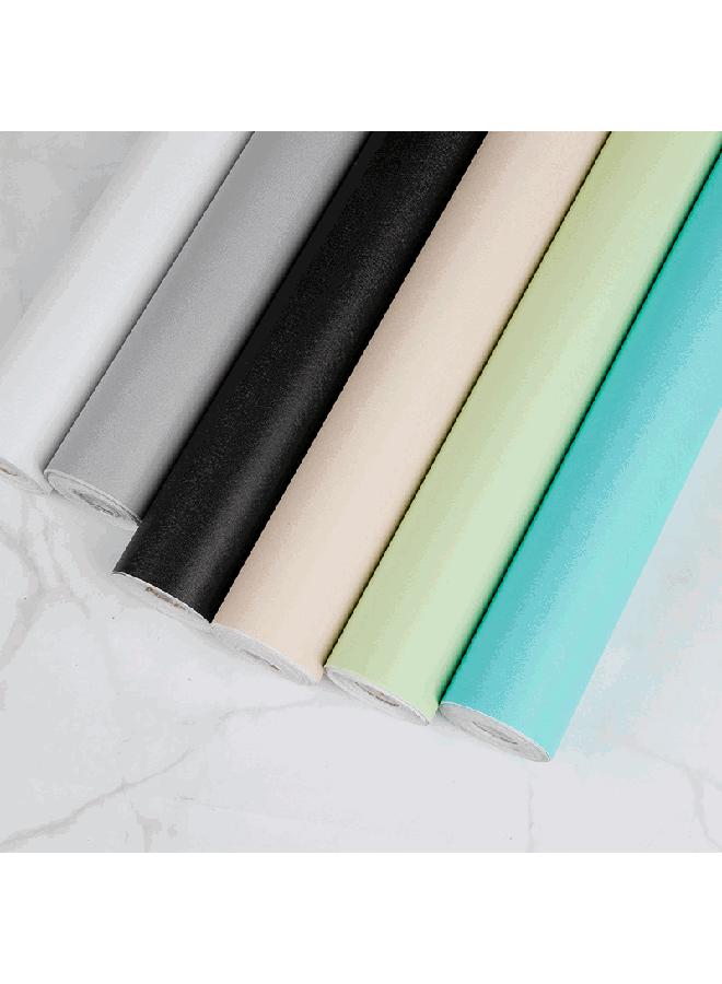 Wallpaper bedroom waterproof and moisture-proof wall white wholesale background wall macaron wallpaper Specification: 45cm*10m - Image 3