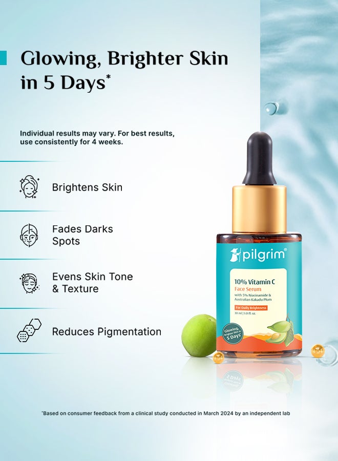 PILGRIM 10% Vitamin C serum 30 ml  - Image 3
