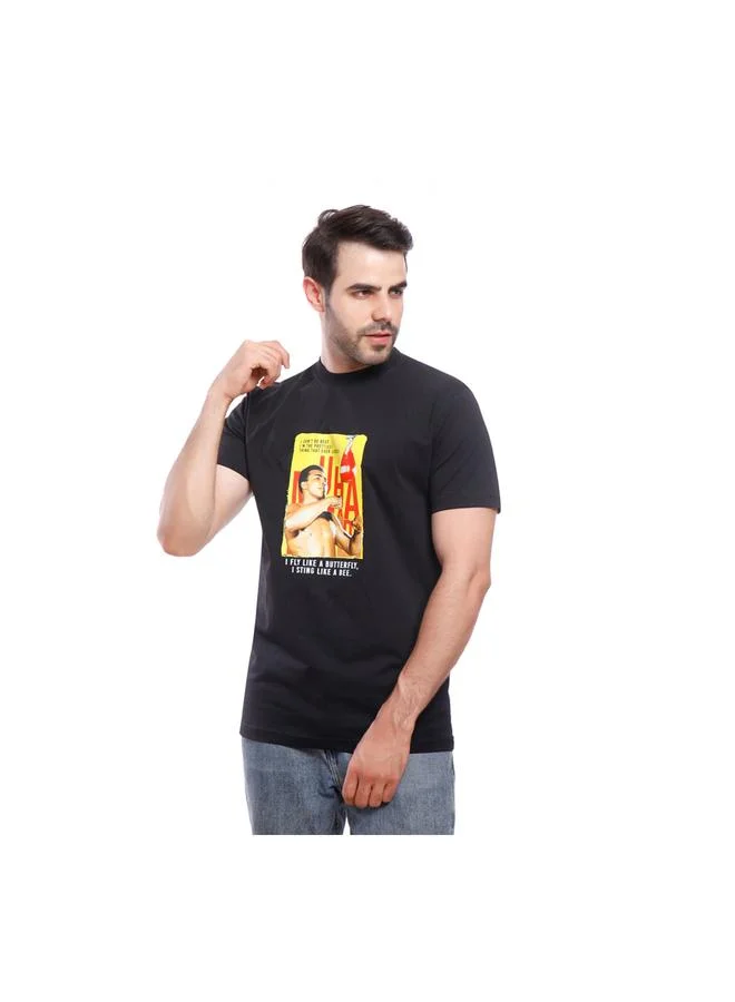 كوب تيشيرت رجالي مطبوع من كاب