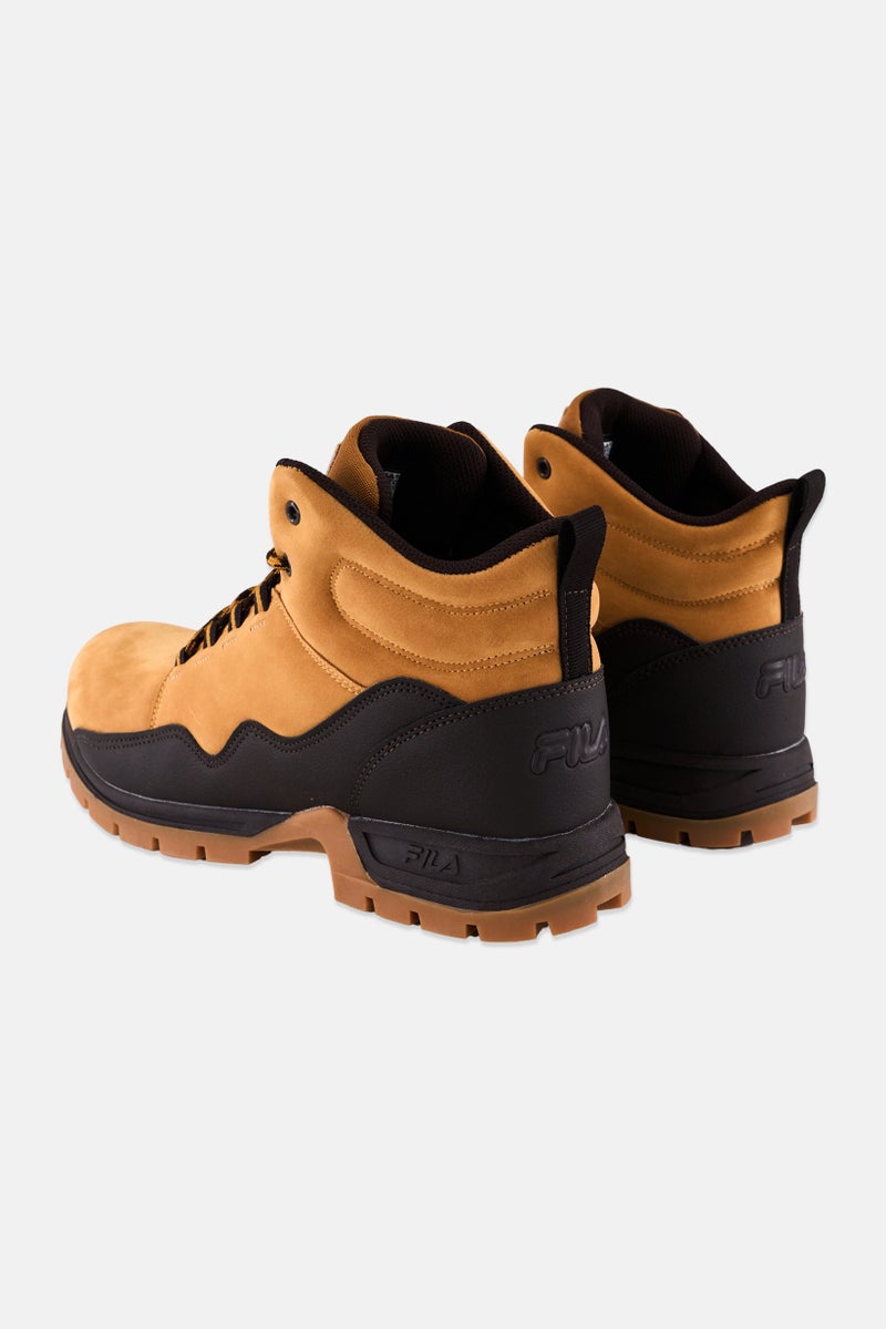 FILA Men Derail Fs Lace Up Outdoor Shoes, Tan  - Image 2