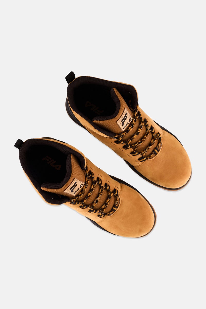 FILA Men Derail Fs Lace Up Outdoor Shoes, Tan  - Image 4